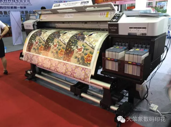现场大卖35台机器!广州大笨象数码印花展会(图5)